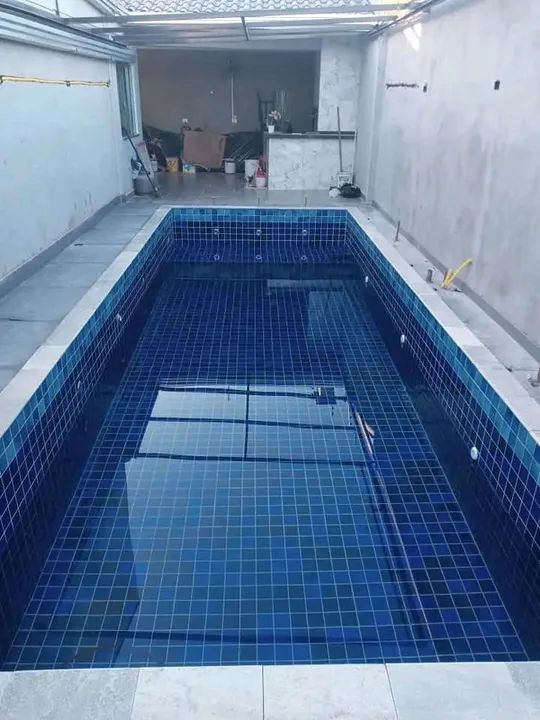 FAÇO PISCINAS/ÁREAS? PREVISÃO É MAIS CALOR ? ESSA ESTÁ PRONTINHA ?SOLICITE SEU ORÇAMENTO ? - Foto 4