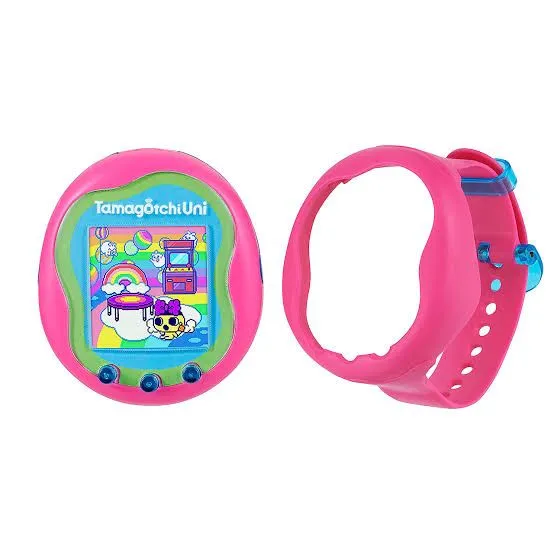 Tamagotchi Uni Purple (Roxo) - Completo na Caixa + Brinde