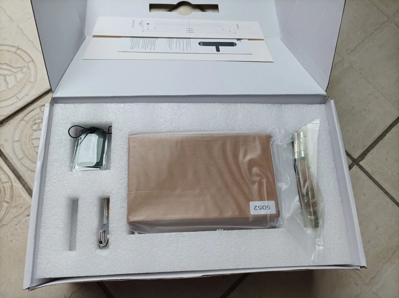 Fechadura Digital Inteligente Smarteck com Biometria - Foto 6