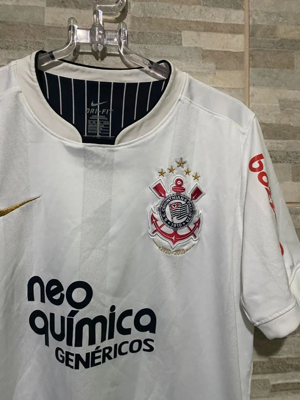 Camisa Corinthians Infantil Nike - Neo Química - Oficial
