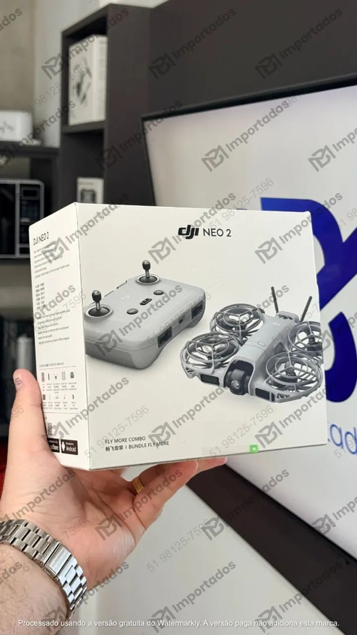 Drone Dji Neo 2 Combo com Controle e 3 Baterias| Loja Física | Garantia