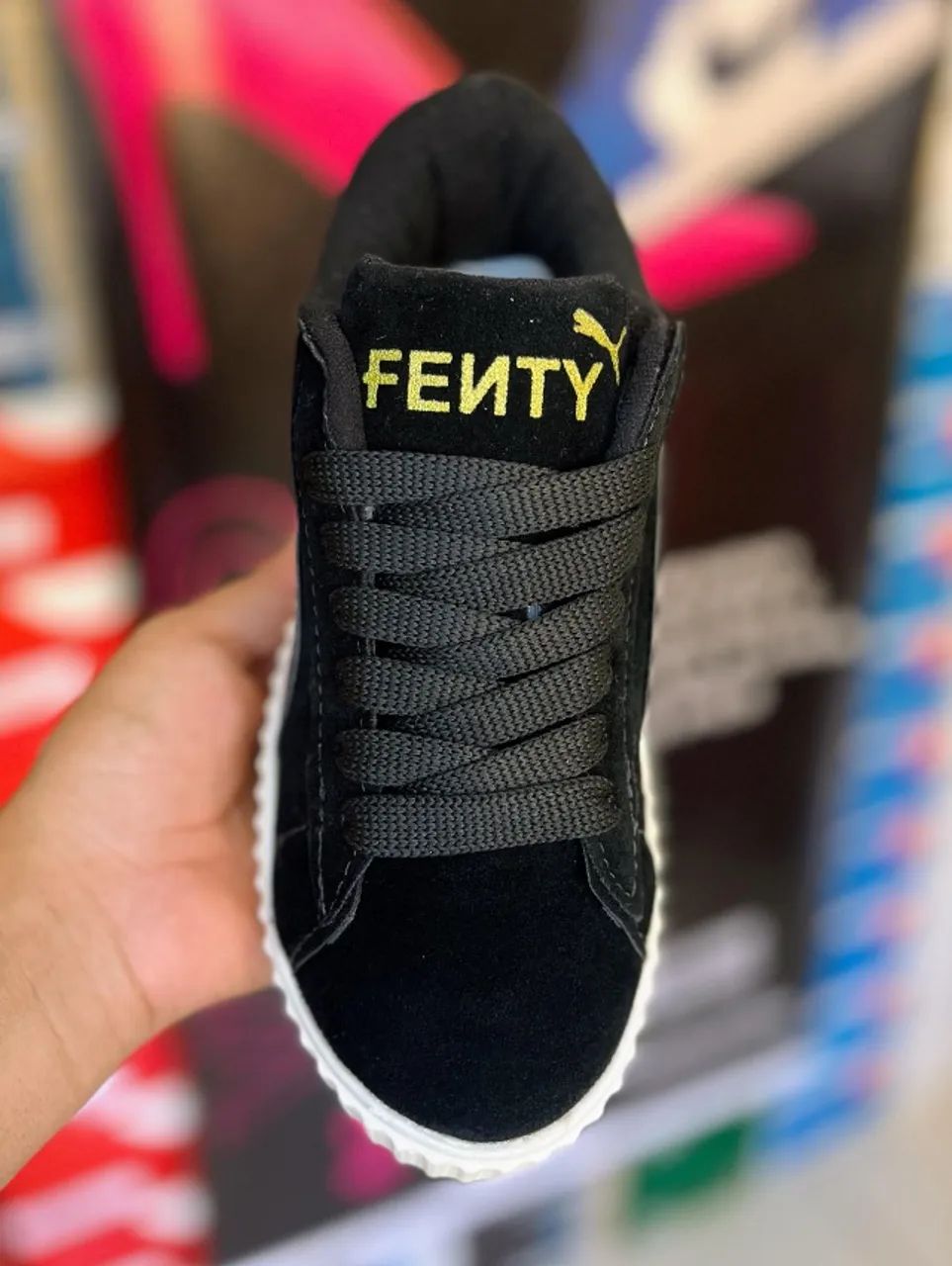 Tênis Puma Preto Feminino - Foto 3