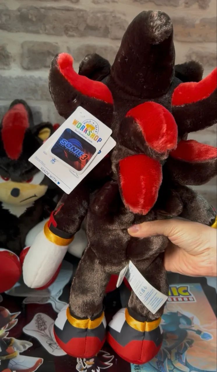 Shadow the Hedgehog Build a Bear - Foto 4
