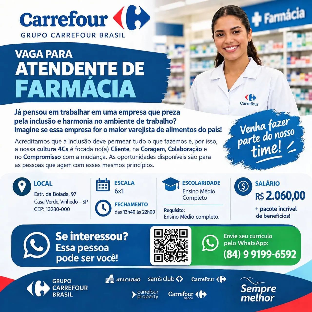 Atendente de Farmácia 