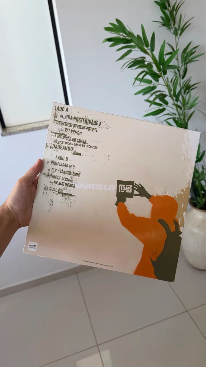 Disco de vinil LP Marcelo D2 - À Procura da Batida Perfeita - Noize + revista - Foto 2