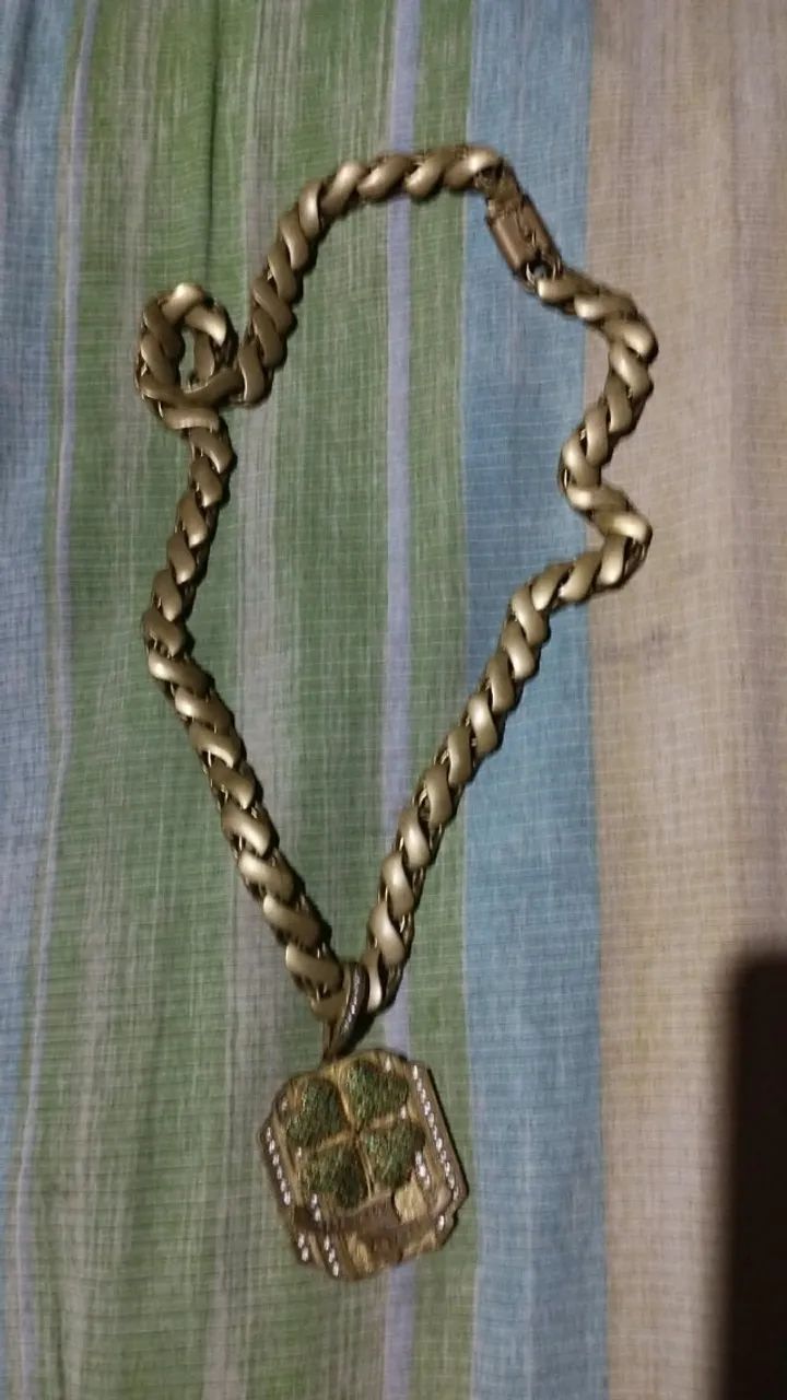 Cordão de moeda antiga  - Foto 2