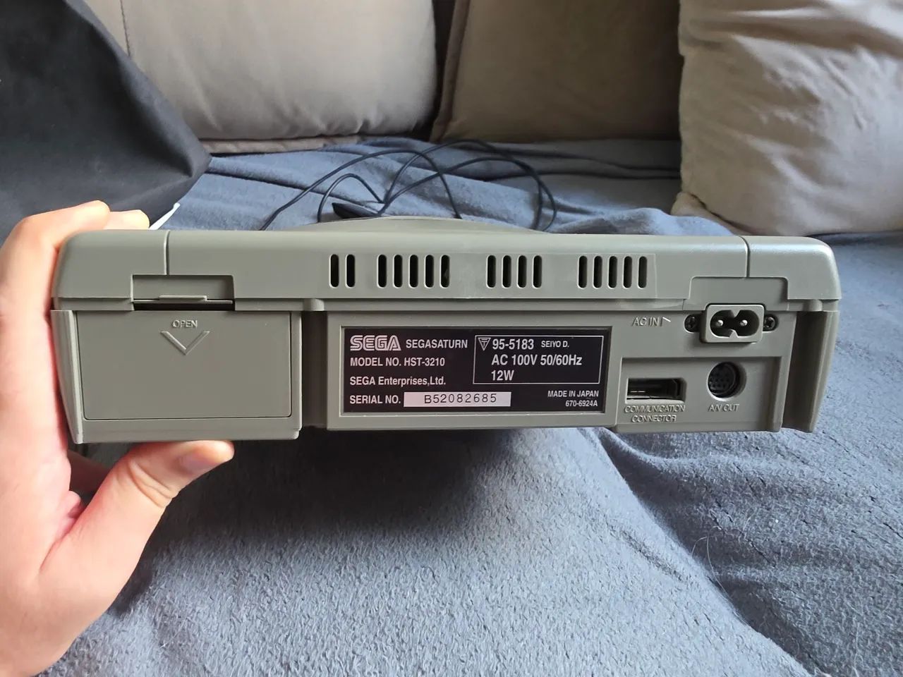 Sega Saturn Japones Serial Batendo - Foto 3