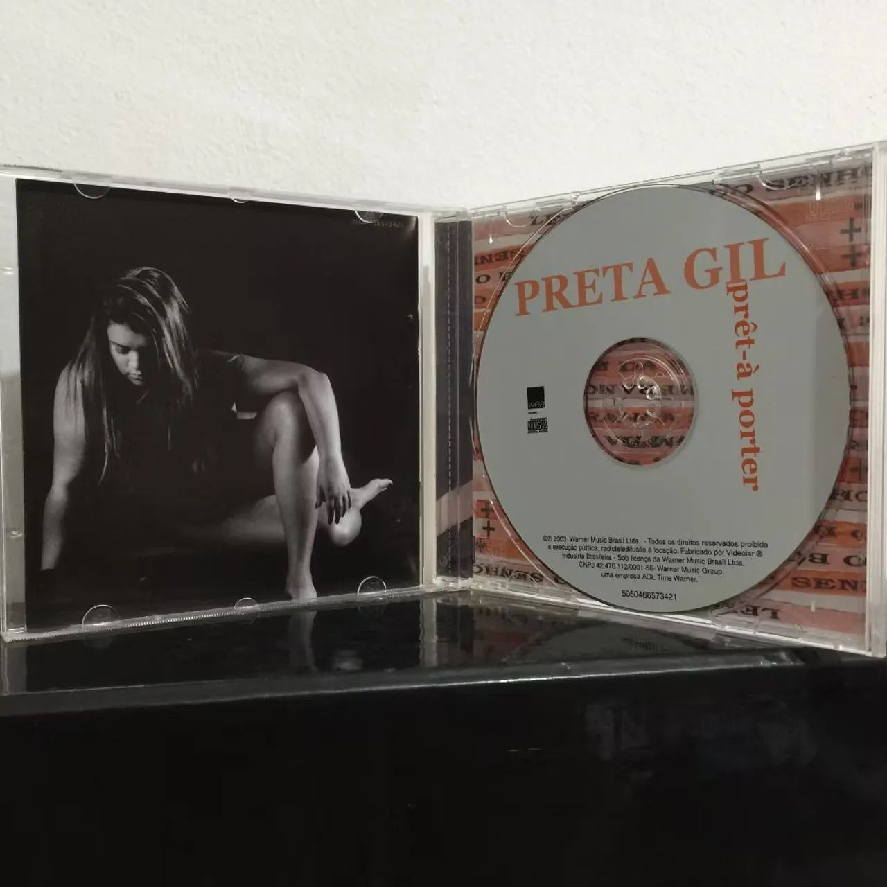 Cd Preta Gil Prêt-à-porter impecável Raro - Foto 3