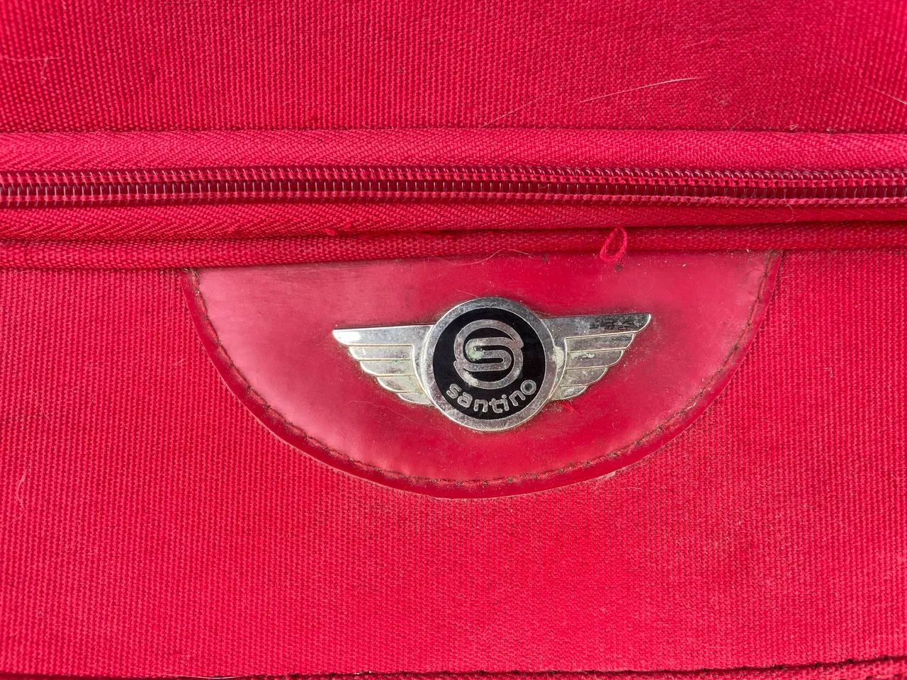 Bolsa Mala de Viagem Vermelha com Rodinhas  - Foto 5