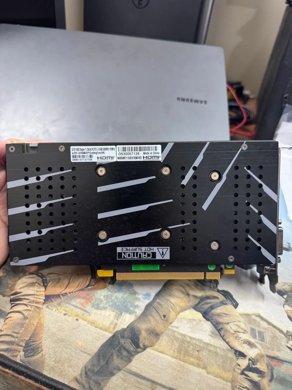 Placa de Vídeo GTX 1660 Super 6Gb Galax  - Foto 2
