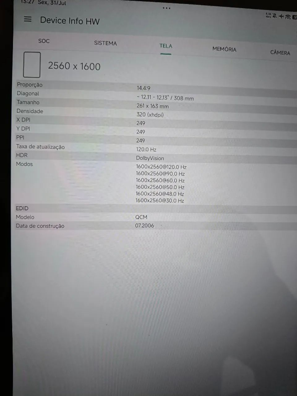 Tablet POCO Pad M1 8GB RAM 256GB - Foto 4