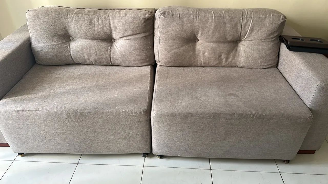 Sofá retrátil 2 lugares