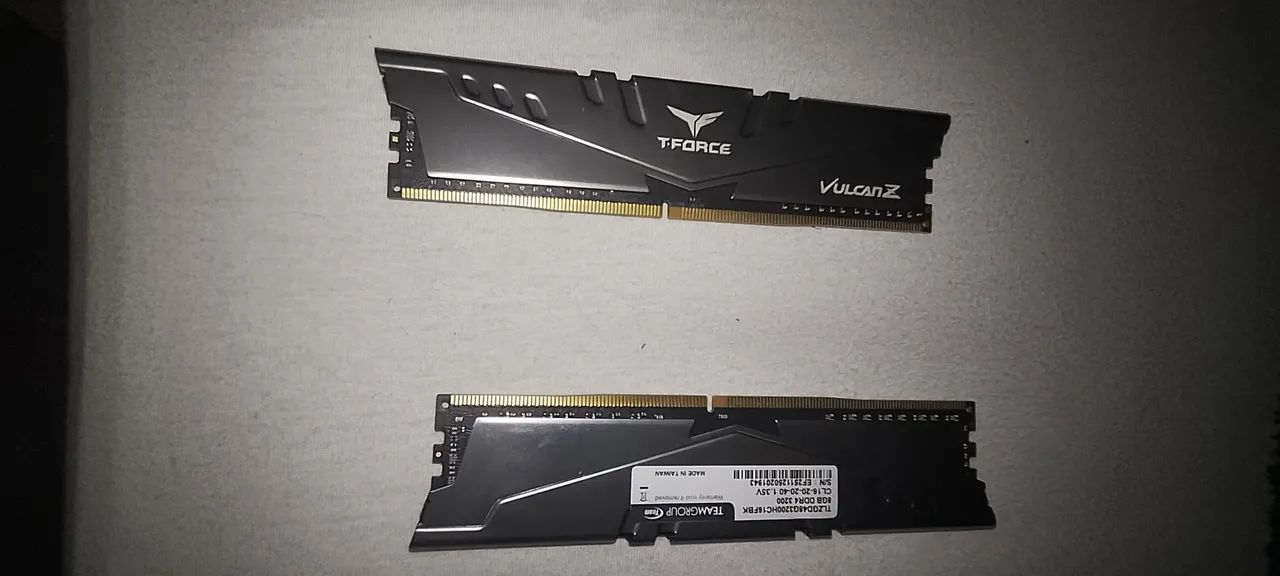 memória ram 8gb