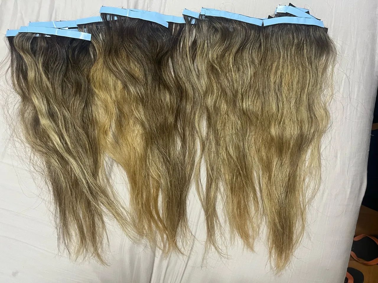 Cabelo humano pronto para mega hair