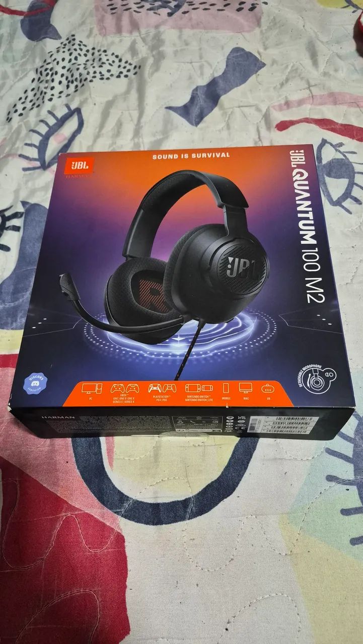 Fone Jbl Quantum 100 M2 Impecável  - Foto 5