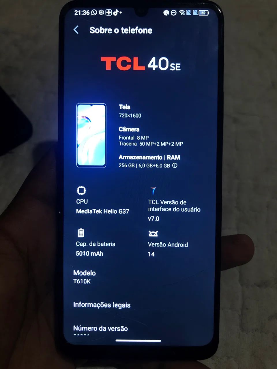 TCL 40se