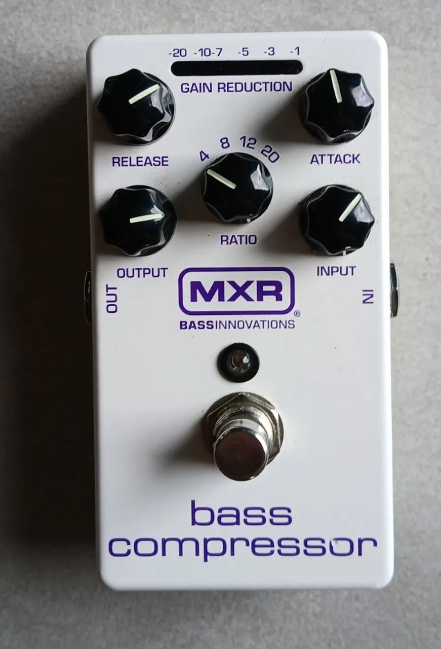 Pedal Bass Compressor MXR M87 - Instrumentos musicais - Rebouças