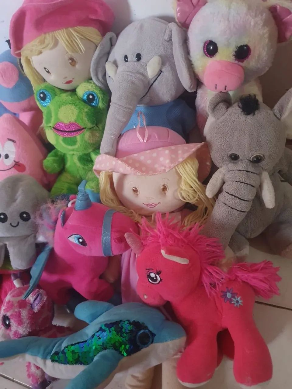 Ursinhos de pelúcia sem nenhum defeito 