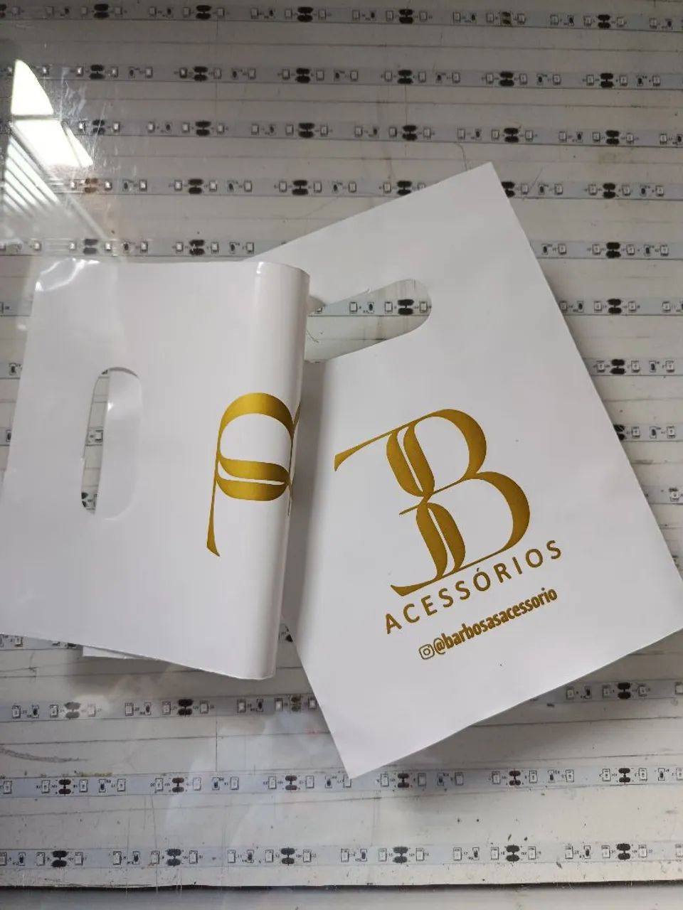 Sacola Plástica Personalizada em Silk - Foto 4