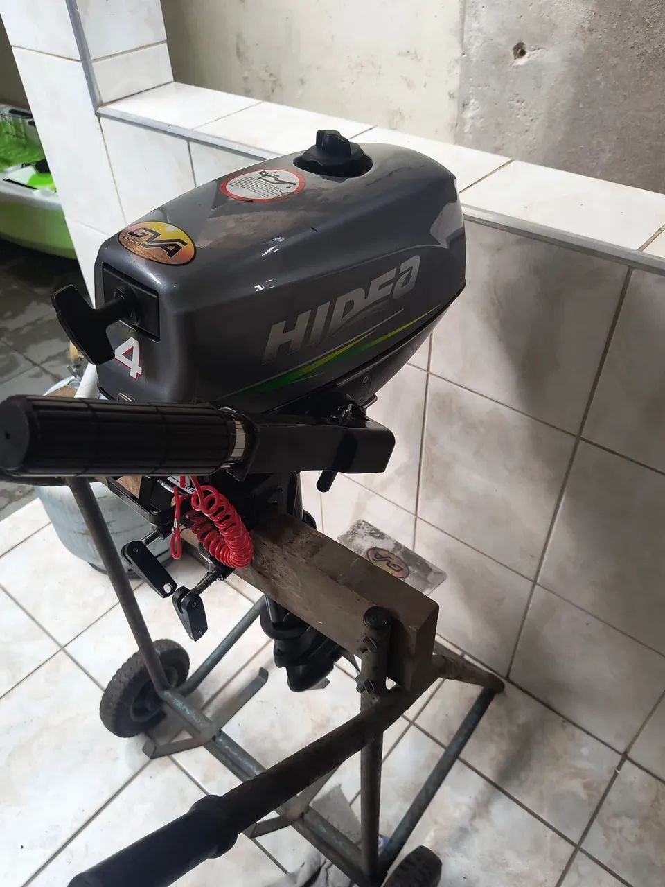 Motor de popa Hidea 4 Hp  - Foto 6