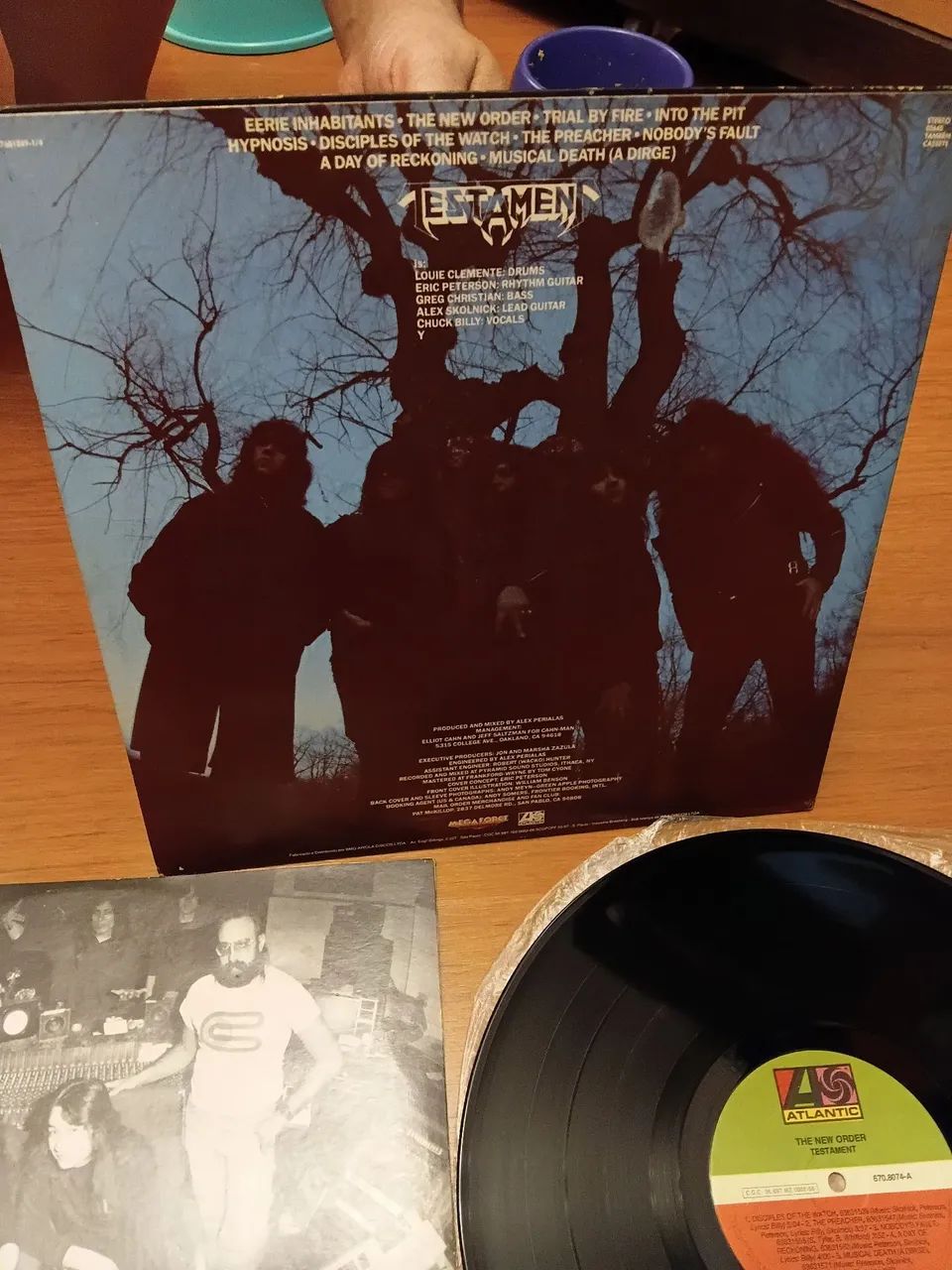 DISCO VINIL TESTAMENT THE NEW ORDER - Foto 4