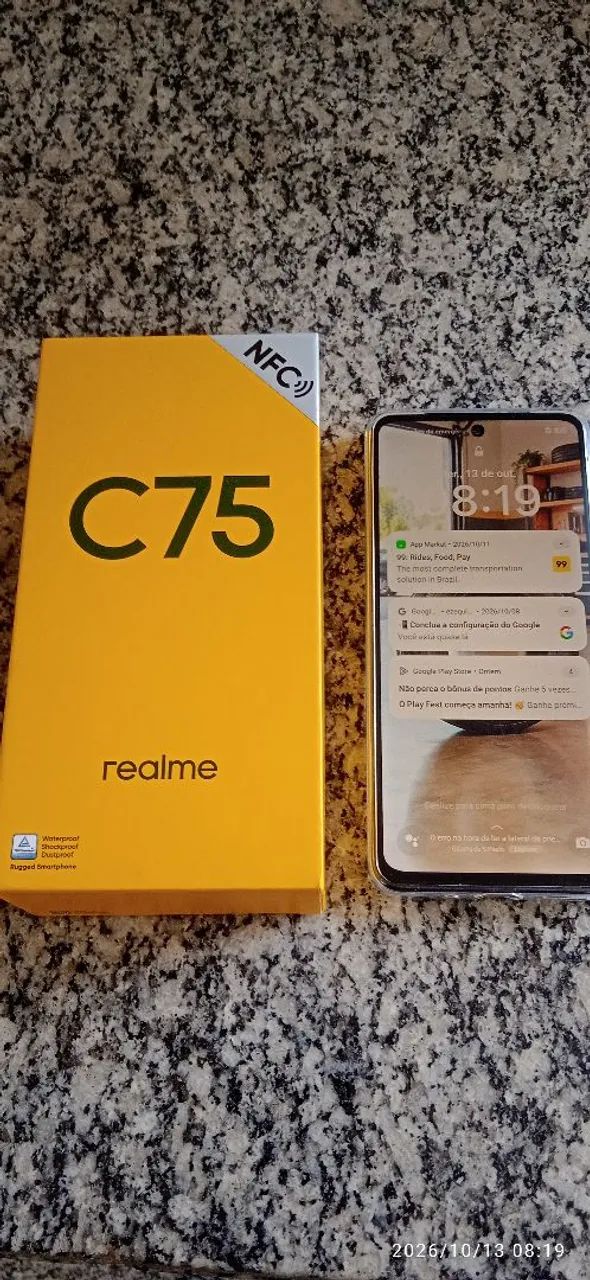 Realme c75 a prova d'água 