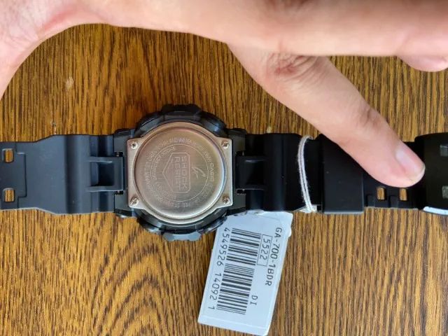 Relógio Casio G-Shock GA-700-1BDR (Módulo 5522) - Completo na Caixa - Foto 3