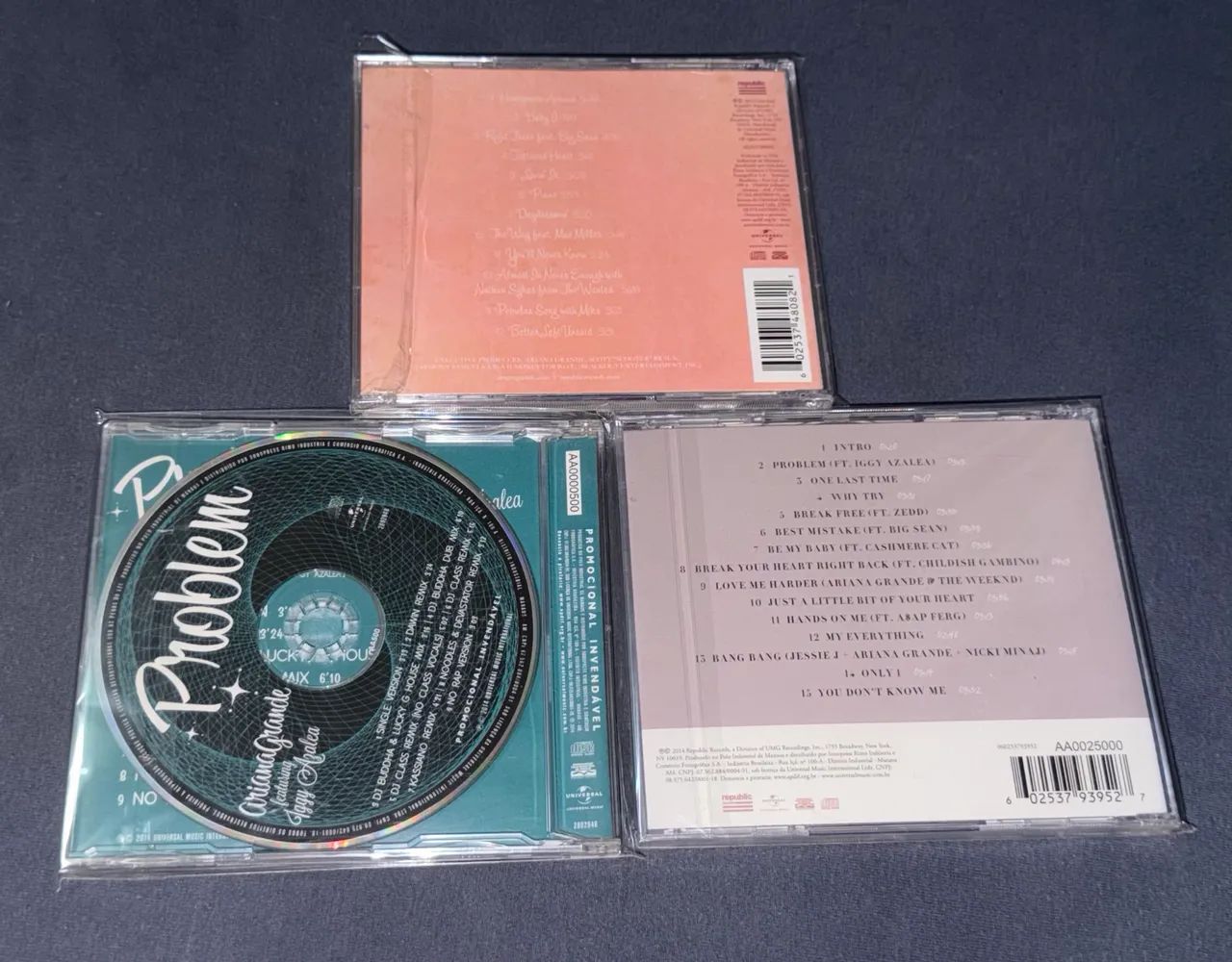 Ariana Grande CDS Yours Truly, My everything deluxe e Problem single brasileiro  - Foto 2