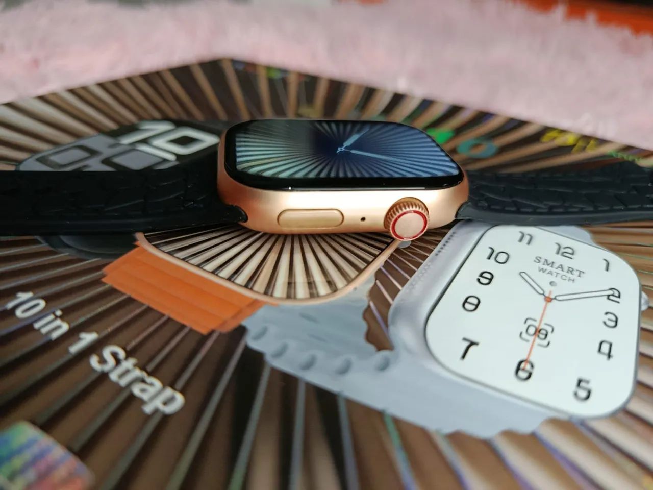 Smartwatch com 10 Pulseiras - Foto 3