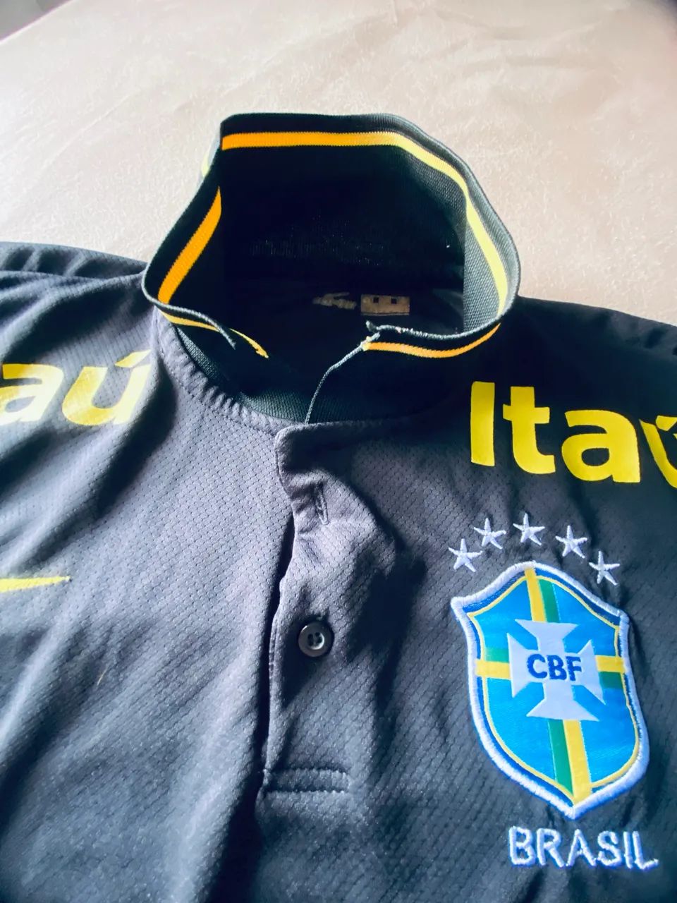 camisa selçao brasileira polo - Foto 2