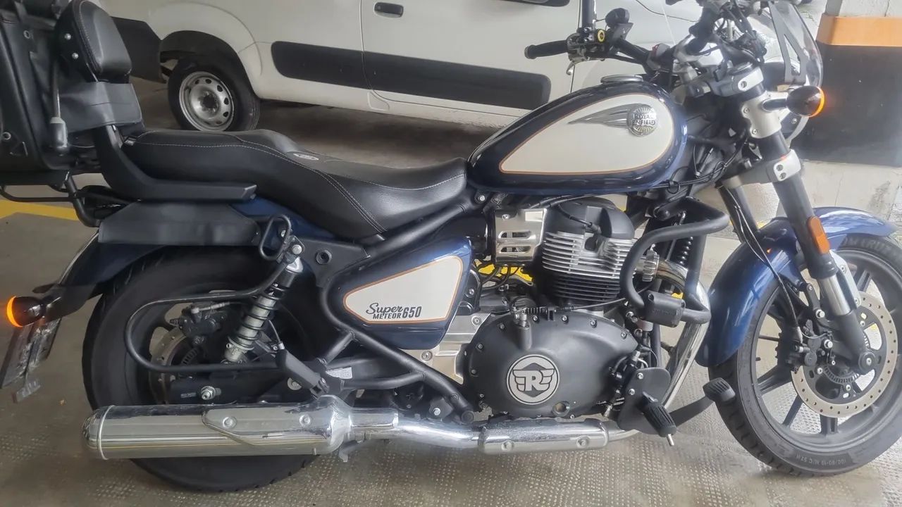 Super meteoro Blue com 7k de acessórios, comprar e andar. - Foto 2