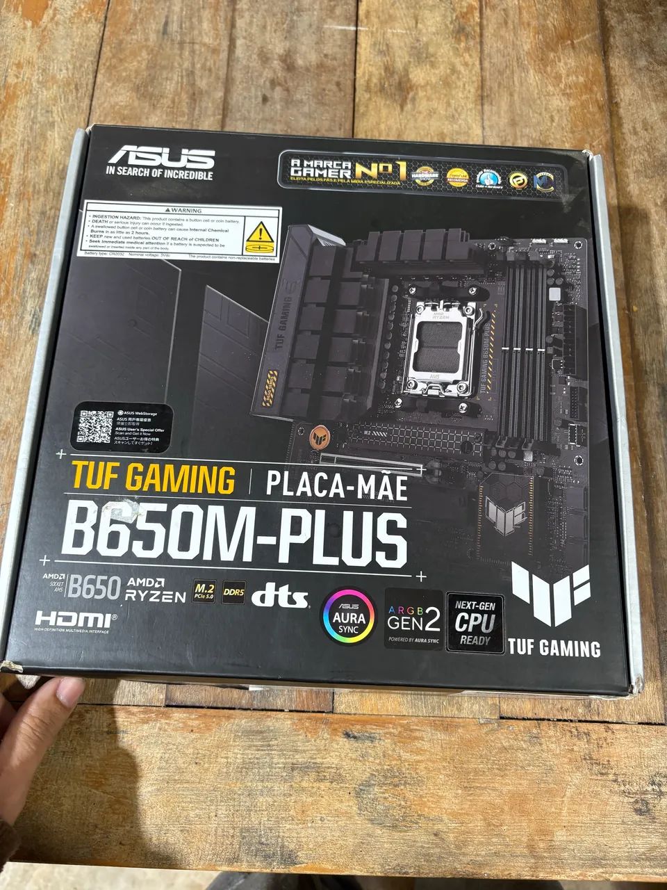 Placa mae b650m Tuf am5 Envio - Foto 2