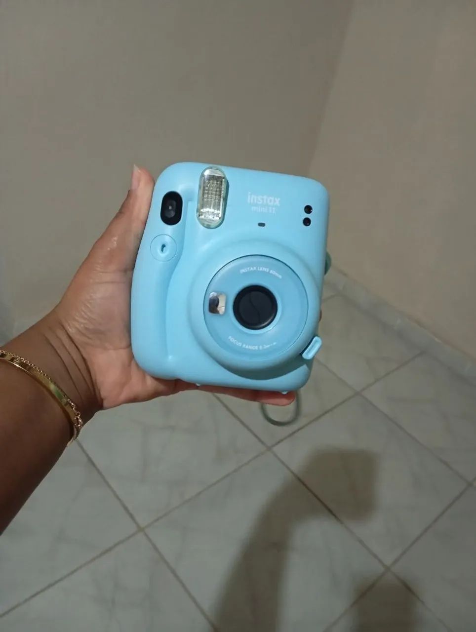 Instax Mini 11 Azul + Bolsa | Funcionando Perfeitamente