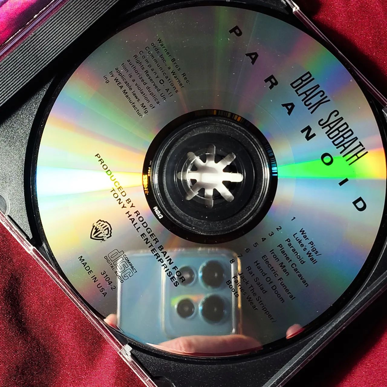 Cd Black Sabbath Paranoid (importado) - Foto 2