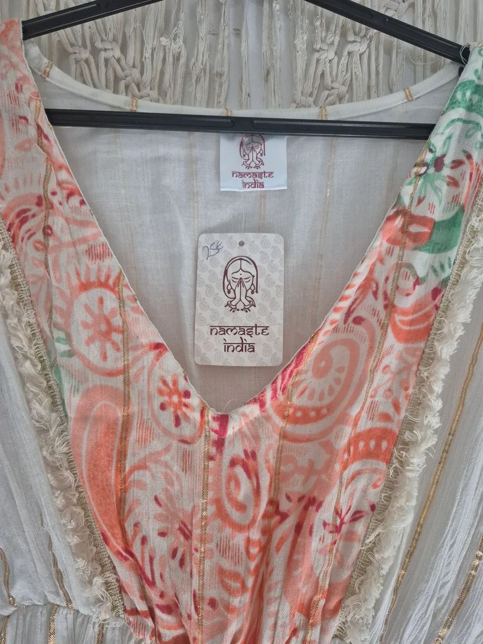 Vestido longo Boho indiano - Foto 5