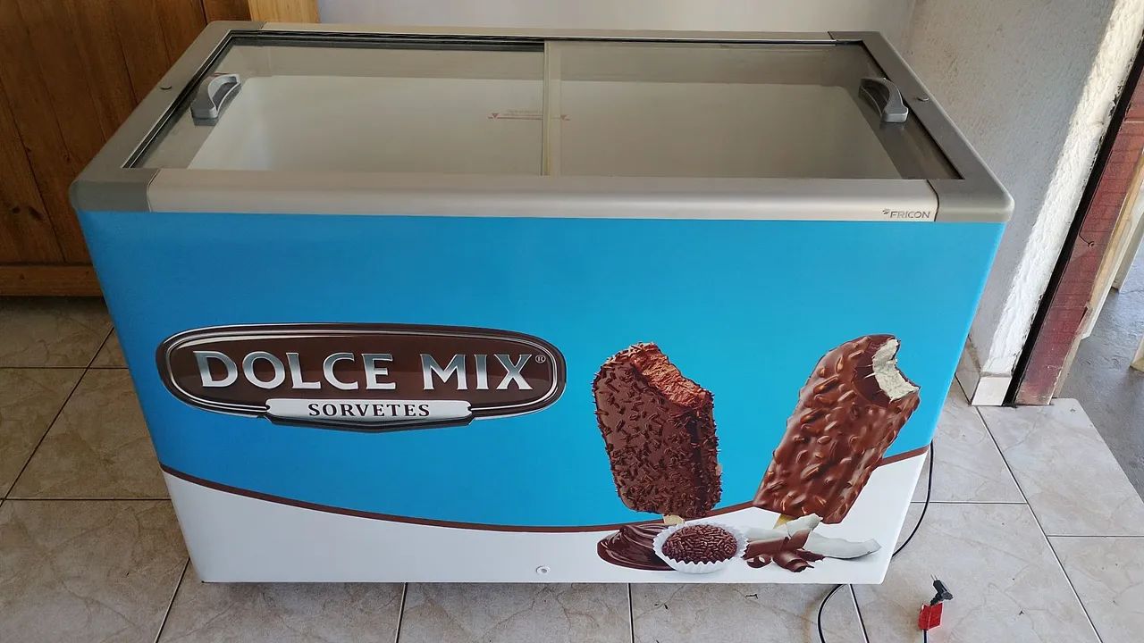 製氷機₍ᐢ.ˬ.ᐢ₎ Freezer Expositor 411 Litros - Geladeiras e Freezers - Jardim Novo