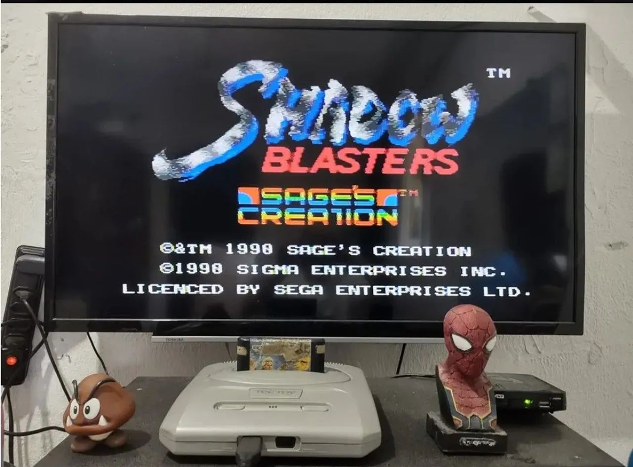 Mega drive shadow blaster original  - Foto 3