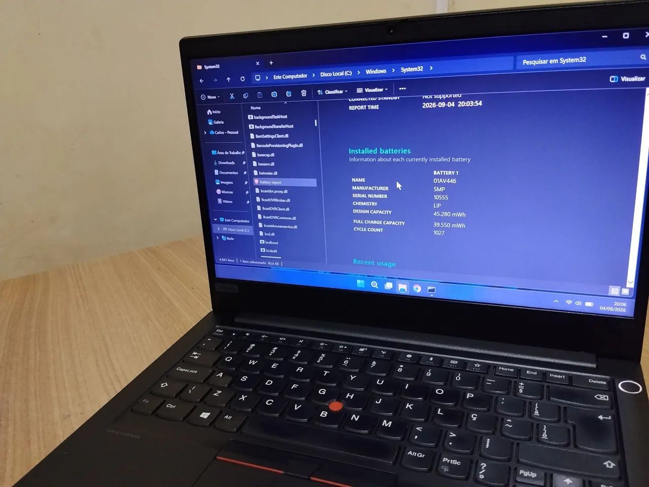 Notebook I5 10th 16gb ram E14 ThinkPad  - Foto 5