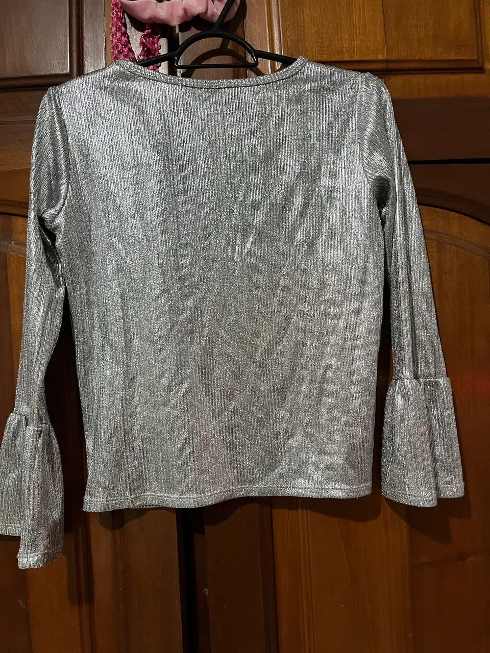 Blusa elegante prata - Foto 2