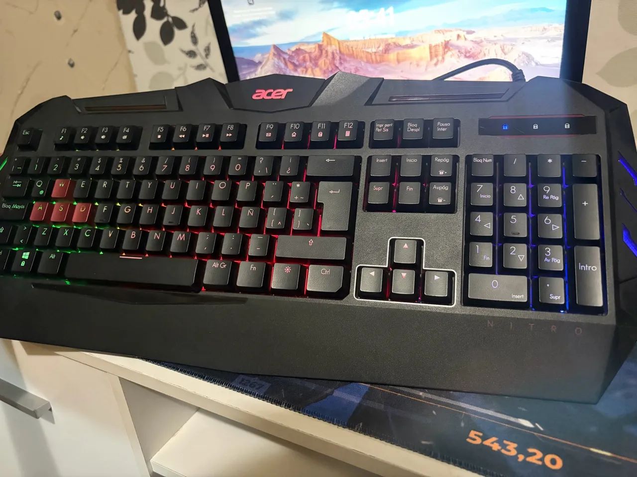 Teclado RGB Acer Nitro - Foto 3