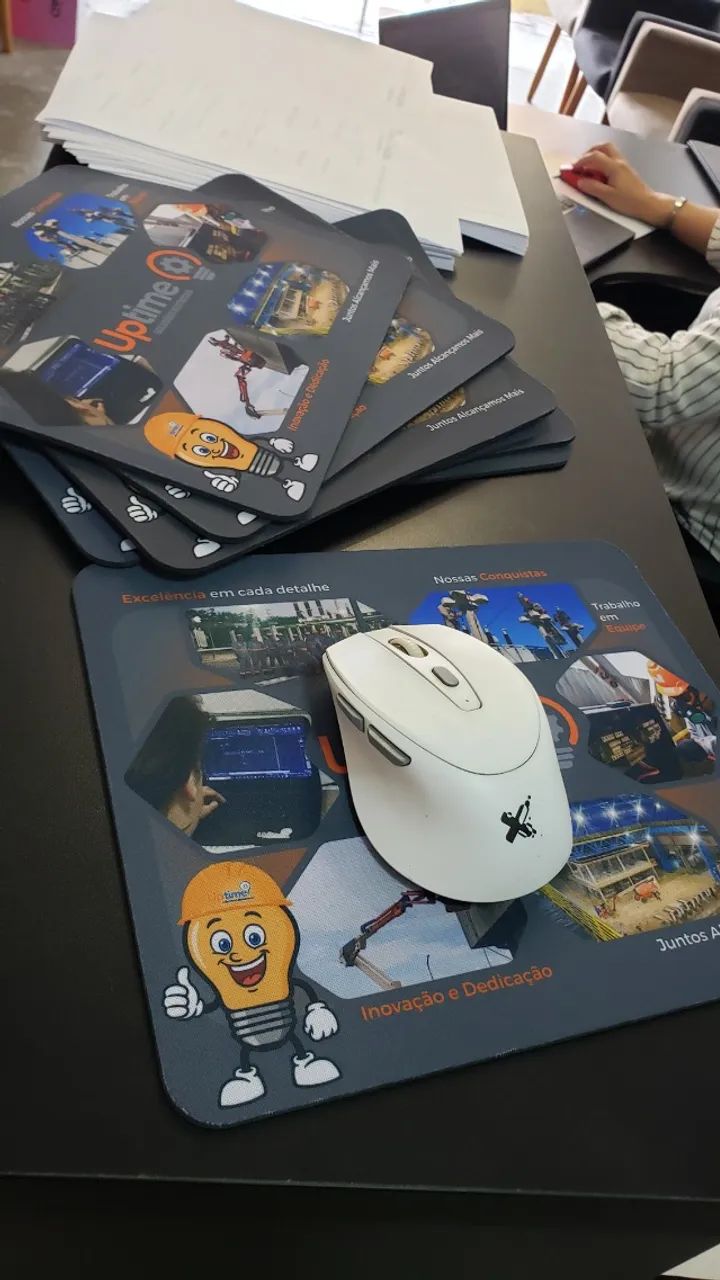 Mousepad personalizado com sua logomarca