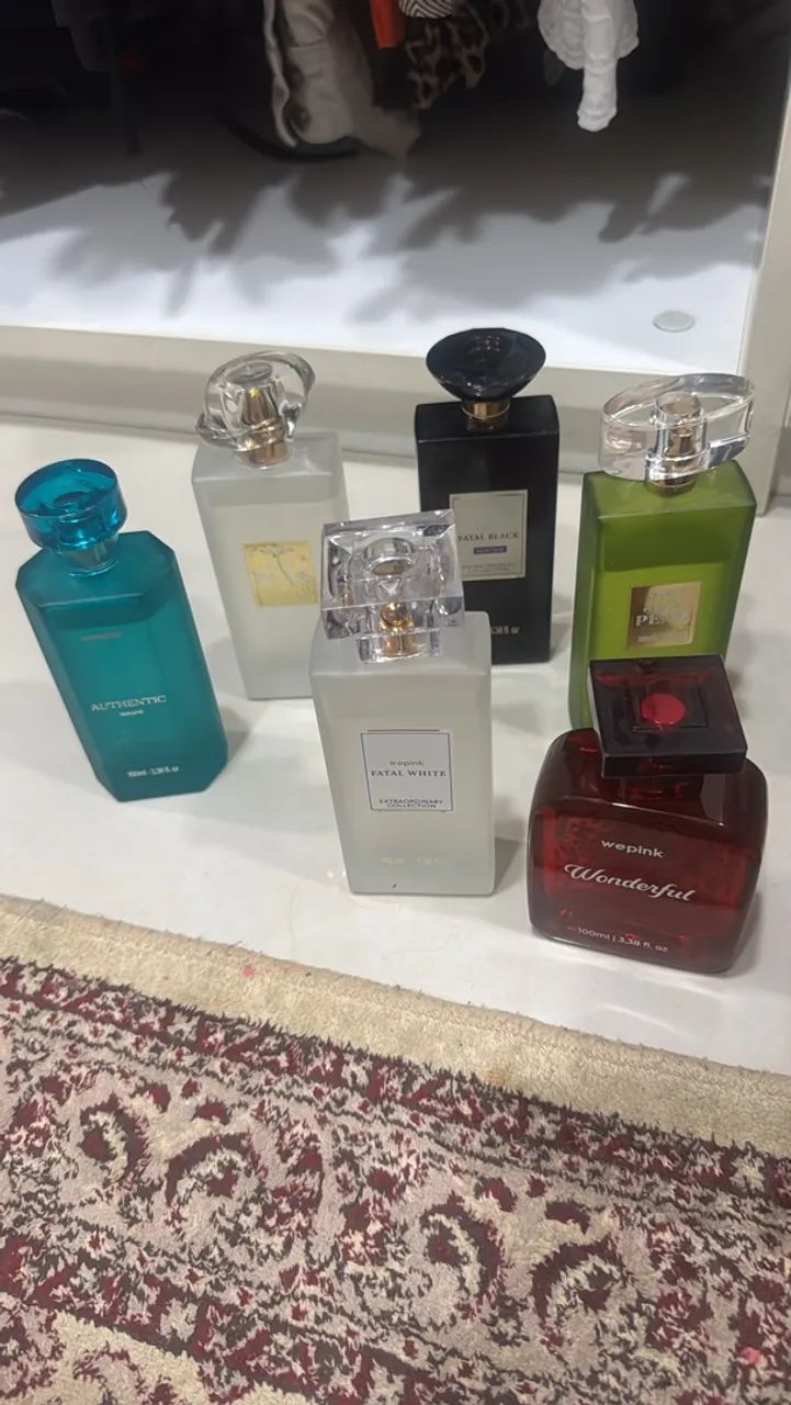Perfumes Wepink (Sem uso)