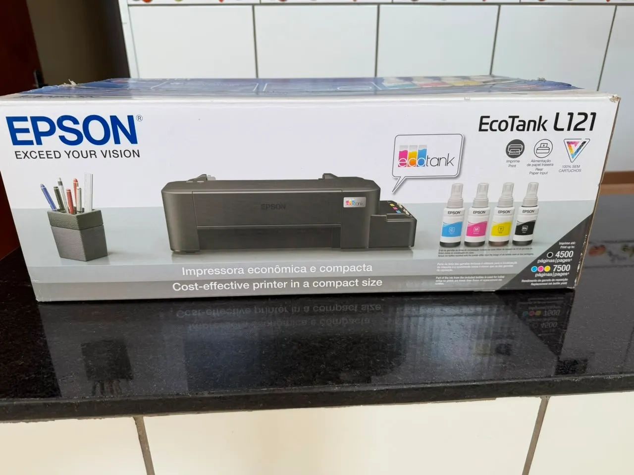 Vendo Impressora Epson L121 - Foto 2