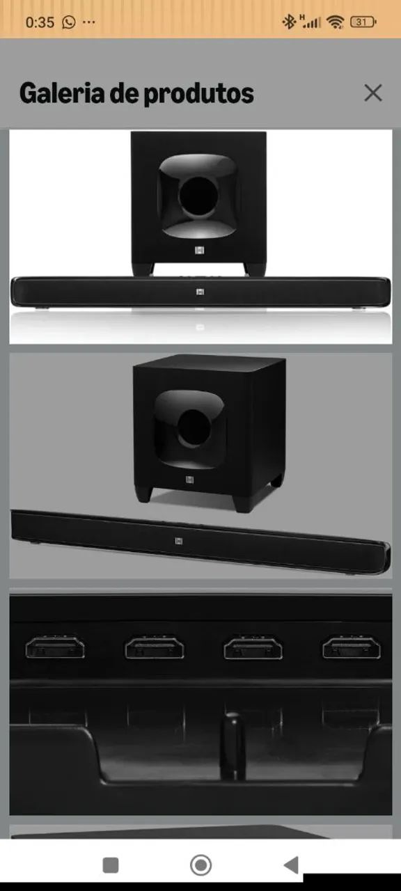 Soundbar JBL 
