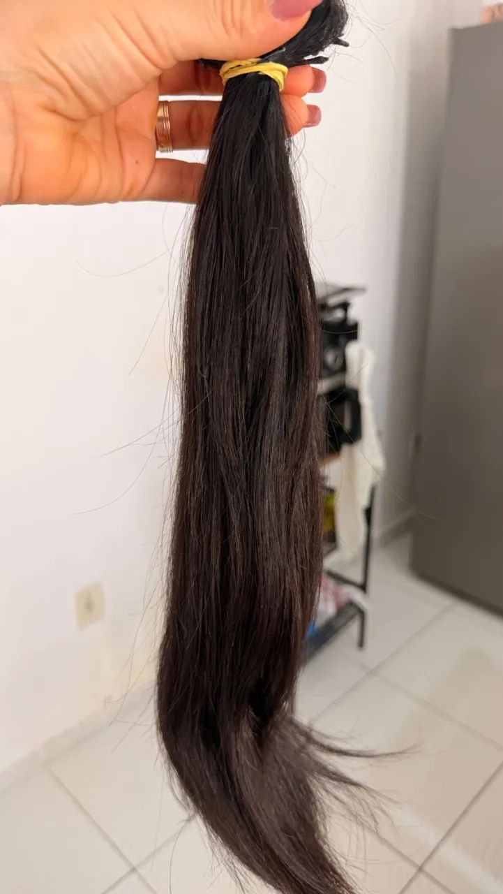 cabelo humano mega hair - Foto 4