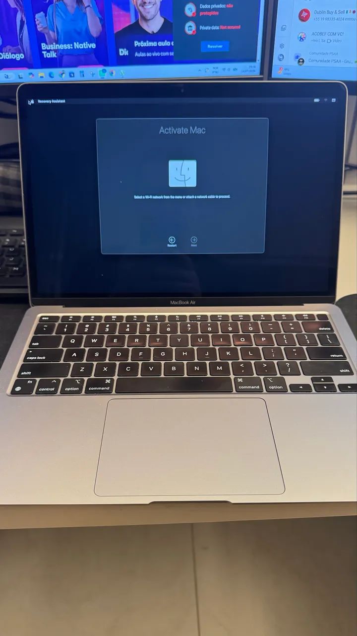 MacBook Air 8GB SSD 256 gb cinza M1 - Foto 5