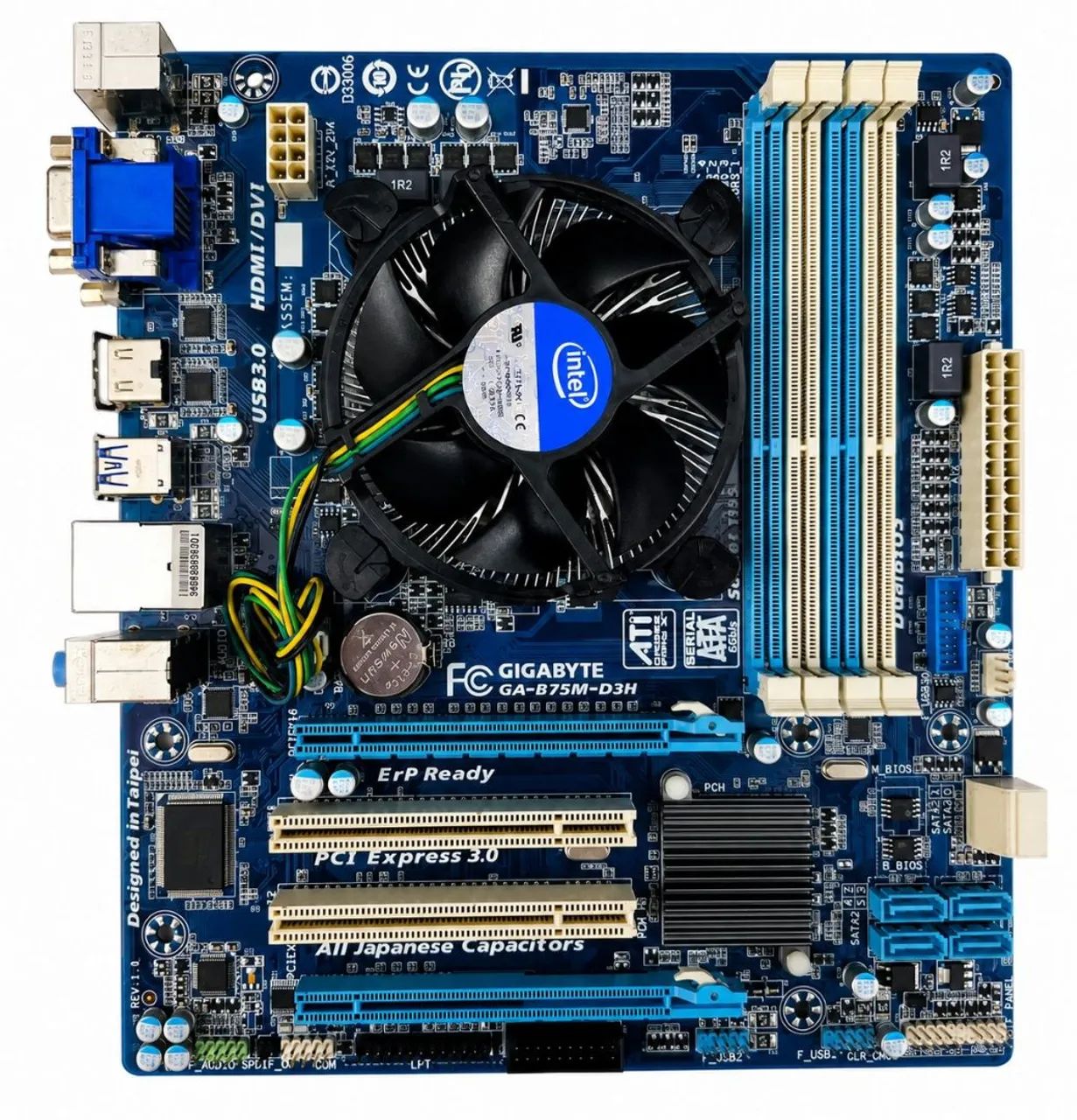 PLACA MÃE GIGABYTE GA-B75M-D3H !!!