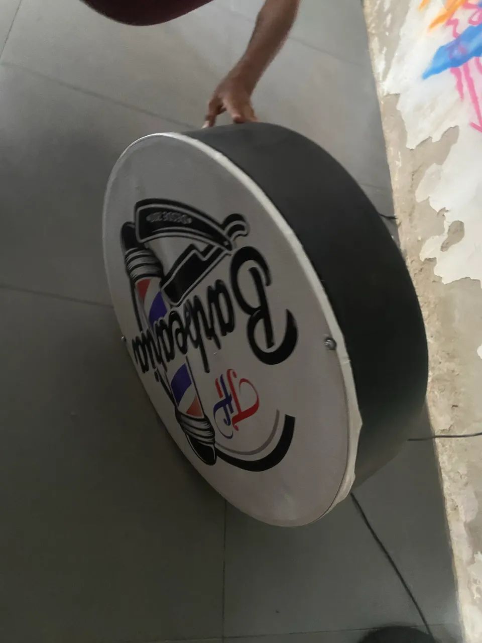 Placa LED para lojas, personalizável barata