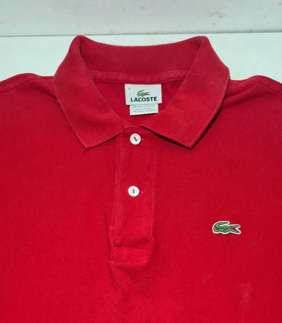 Camisa Polo Lacoste M - Foto 3