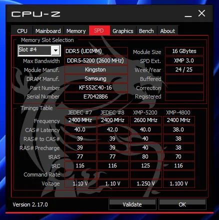 Memória RAM Kingston Fury Beast, 32GB (2x16GB), 5200MHz, DDR5, CL40, Preto - Foto 6